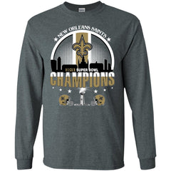 Nfl – New Orleans Saints 2019 Super Bowl Champions Football Men Long Sleeve Shirt Men Long Sleeve Shirt - parenttees