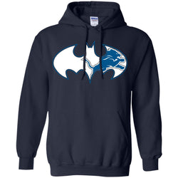 We Are The Detroit Lions Batman Nfl Mashup Pullover Hoodie Sweatshirt