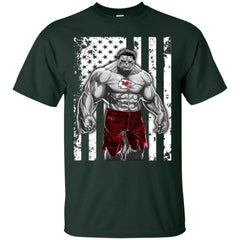 Giants Hulk Kansas City Chiefs T-shirt Men Cotton T-Shirt Men Cotton T-Shirt - parenttees