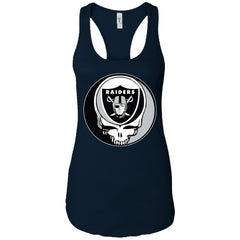 Oakland Raiders Grateful Dead Steal Your Face Football Nfl Shirts Women Tank Top Women Tank Top - parenttees