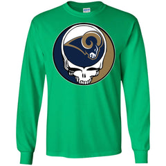 Los Angeles Rams Grateful Dead Steal Your Face Football Nfl Shirts Men Long Sleeve Shirt Men Long Sleeve Shirt - parenttees