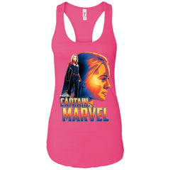 Captain Marvel Bold Sunset Portrait Women Tank Top Women Tank Top - parenttees