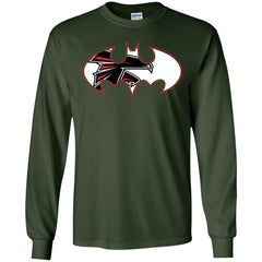 We Are The Atlanta Falcons Batman Nfl Mashup Men Long Sleeve Shirt Men Long Sleeve Shirt - parenttees