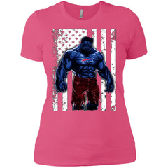 Giants Hulk Buffalo Bills Nfl T-shirt Women Cotton T-Shirt Women Cotton T-Shirt - parenttees