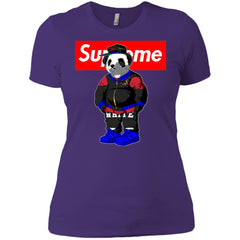 Supreme Bear Trending T-shirt Women Cotton T-Shirt Women Cotton T-Shirt - parenttees