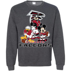 Mickey Mouse Atlanta Falcons American Football Nfl Sports Shirt Crewneck Pullover Sweatshirt Crewneck Pullover Sweatshirt - parenttees