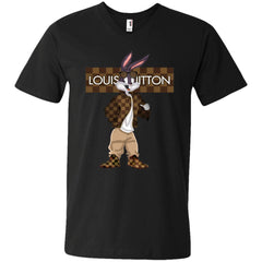 Louis Vuitton Rabbit Beauty T-shirt Men V-Neck T-Shirt Men V-Neck T-Shirt - parenttees