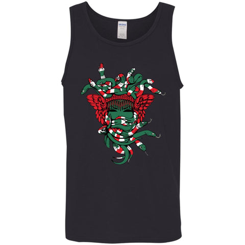 Versace Snack Best T-shirt Men Cotton Tank Black / X-Small Men Cotton Tank - parenttees