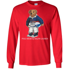 Ralph Lauren Polo Bear T-shirt Men Long Sleeve Shirt Men Long Sleeve Shirt - parenttees