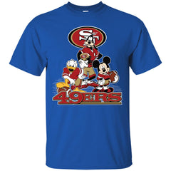 Mickey Mouse San Francisco 49ers American Football Nfl Sports Shirt Men Cotton T-Shirt Men Cotton T-Shirt - parenttees