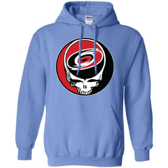 Carolina Hurricanes Grateful Dead Steal Your Face Hockey Nhl Shirts Pullover Hoodie Sweatshirt Pullover Hoodie Sweatshirt - parenttees