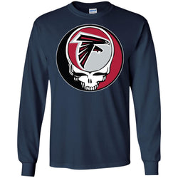 Atlanta Falcons Grateful Dead Steal Your Face Football Nfl Shirts Men Long Sleeve Shirt