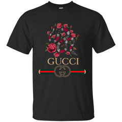 Gucci Logo Snake T-shirt Men Cotton T-Shirt Men Cotton T-Shirt - parenttees