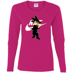 Best Goku Nike Gift Friends T-shirt Women Long Sleeve Shirt T-Shirts - parenttees