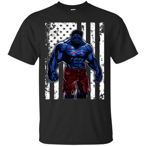 Giants Hulk Buffalo Bills Nfl T-shirt Men Cotton T-Shirt Black / S Men Cotton T-Shirt - parenttees