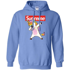 Supreme Unicorn T-shirt Dance Dabbing Unicorn Pullover Hoodie Sweatshirt Pullover Hoodie Sweatshirt - parenttees