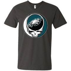 Philadelphia Eagles Grateful Dead Steal Your Face Football Nfl Shirts Men V-Neck T-Shirt Men V-Neck T-Shirt - parenttees