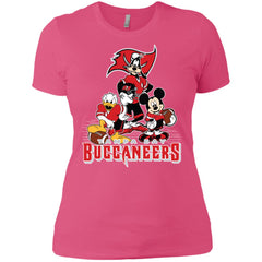 Mickey Mouse Tampa Bay Buccaneers American Football Nfl Sports Shirt Women Cotton T-Shirt Women Cotton T-Shirt - parenttees