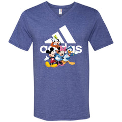 Aidas Mickey Mouse And Friends Disney T-shirt Men V-Neck T-Shirt Men V-Neck T-Shirt - parenttees