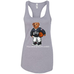 Polo Bear Ralph Lauren Shirt Women Tank Top