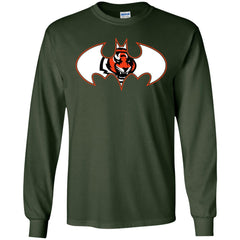 We Are The Cincinnati Bengals Batman Nfl Mashup Men Long Sleeve Shirt Men Long Sleeve Shirt - parenttees