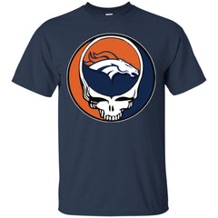 Denver Broncos Grateful Dead Steal Your Face Football Nfl Shirts Men Cotton T-Shirt Men Cotton T-Shirt - parenttees