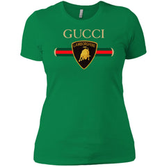 Gucci Lamborghini T-shirt Women Cotton T-Shirt Women Cotton T-Shirt - parenttees