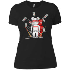 Supreme Lego Robot T-shirt Women Cotton T-Shirt Women Cotton T-Shirt - parenttees