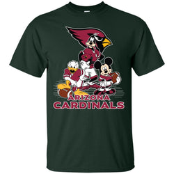 Mickey Mouse Arizona Cardinals American Football Nfl Sports Shirt Men Cotton T-Shirt