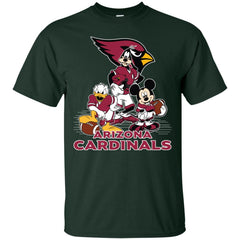 Mickey Mouse Arizona Cardinals American Football Nfl Sports Shirt Men Cotton T-Shirt Men Cotton T-Shirt - parenttees