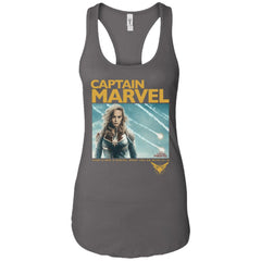 Captain Marvel Vintage Movie Poster Style Women Tank Top Women Tank Top - parenttees