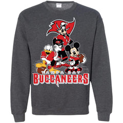 Mickey Mouse Tampa Bay Buccaneers American Football Nfl Sports Shirt Crewneck Pullover Sweatshirt Crewneck Pullover Sweatshirt - parenttees