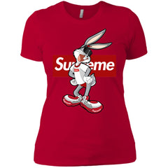 Supreme Rabbit T Shirt Women Cotton T-Shirt Women Cotton T-Shirt - parenttees