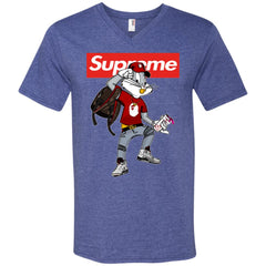 Supreme Rabbit Shirt Men V-Neck T-Shirt Men V-Neck T-Shirt - parenttees