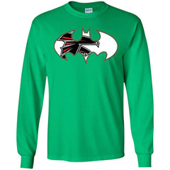 We Are The Atlanta Falcons Batman Nfl Mashup Men Long Sleeve Shirt Men Long Sleeve Shirt - parenttees