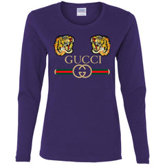 Gucci Tiger Love T-shirt Women Long Sleeve Shirt Women Long Sleeve Shirt - parenttees
