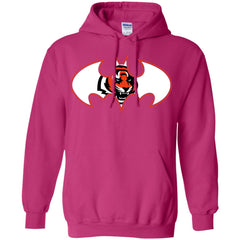 We Are The Cincinnati Bengals Batman Nfl Mashup Pullover Hoodie Sweatshirt Pullover Hoodie Sweatshirt - parenttees