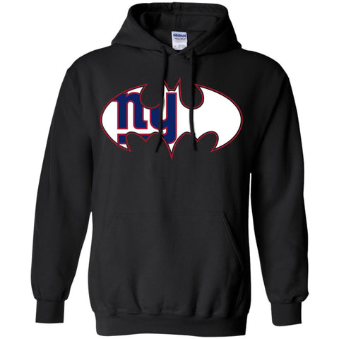 We Are The New York Giants Batman Nfl Mashup Pullover Hoodie Sweatshirt Black / S Pullover Hoodie Sweatshirt - parenttees