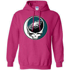 Philadelphia Eagles Grateful Dead Steal Your Face Football Nfl Shirts Pullover Hoodie Sweatshirt Pullover Hoodie Sweatshirt - parenttees