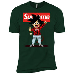 Supreme Songoku T-shirt Men Short Sleeve T-Shirt Men Short Sleeve T-Shirt - parenttees