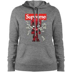 Supreme Deadpool Funny T-shirt Women Hooded Sweatshirt Women Hooded Sweatshirt - parenttees