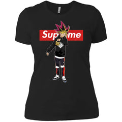 Supreme Yugi Mutou Game Yugioh T-shirt Women Cotton T-Shirt Women Cotton T-Shirt - parenttees