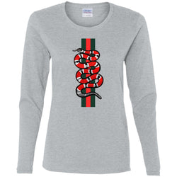 Gucci Snake Hot T-shirt Women Long Sleeve Shirt