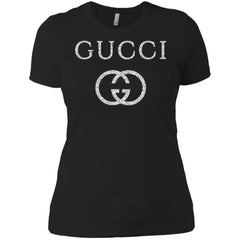 Vintage Gucci Logo Inspired Women Cotton T-Shirt Women Cotton T-Shirt - parenttees