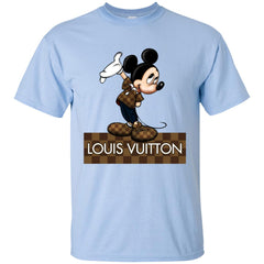 Louis Vuitton Mickey T-shirt Men Cotton T-Shirt Men Cotton T-Shirt - parenttees