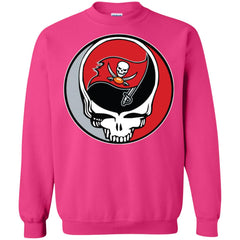 Tampa Bay Buccaneers Grateful Dead Steal Your Face Football Nfl Shirts Crewneck Pullover Sweatshirt Crewneck Pullover Sweatshirt - parenttees