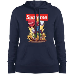 Supreme Mario Gaming T-shirt Women Hooded Sweatshirt Women Hooded Sweatshirt - parenttees