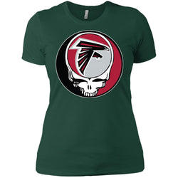 Atlanta Falcons Grateful Dead Steal Your Face Football Nfl Shirts Women Cotton T-Shirt