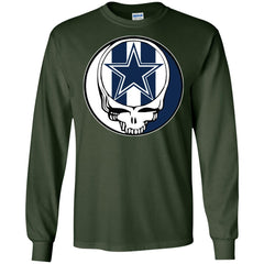 Dallas Cowboys Grateful Dead Steal Your Face Football Nfl Shirts Men Long Sleeve Shirt Men Long Sleeve Shirt - parenttees