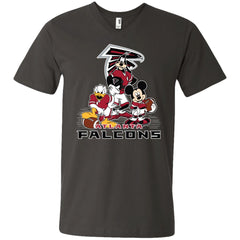 Mickey Mouse Atlanta Falcons American Football Nfl Sports Shirt Men V-Neck T-Shirt Men V-Neck T-Shirt - parenttees